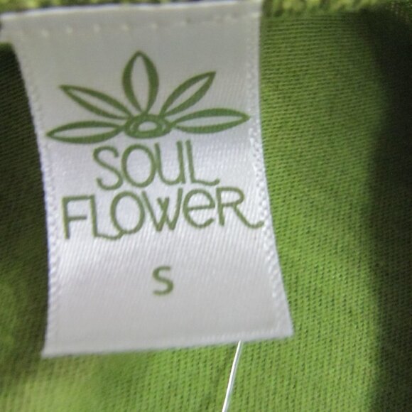 SOUL FLOWER LADIES GREEN FISH TSHIRT - Picture 6 of 9